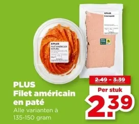 Filet américain en paté