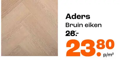 Aanbieding: Aders Bruin eiken