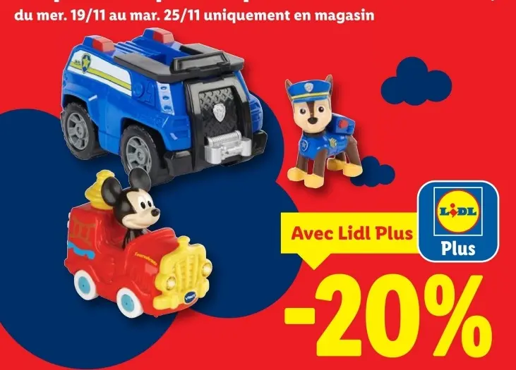 Offre: Jouets VTech (Pat' Patrouille, Mickey)