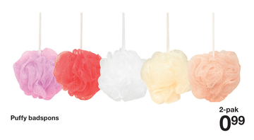 Aanbieding: Puffy badspons