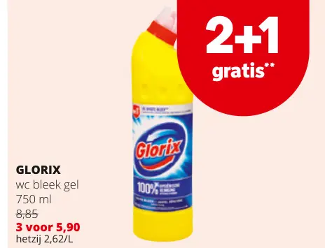 Promotie: WC bleek gel