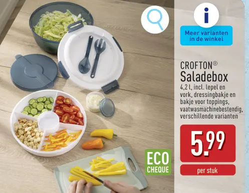 Promotie: Saladebox
