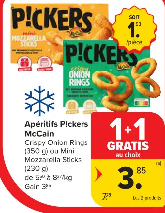 Offre: Apéritifs P!ckers