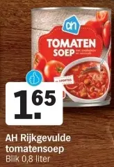 Aanbieding: Rijkgevulde tomatensoep