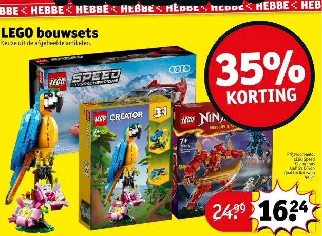 Aanbieding: LEGO bouwsets