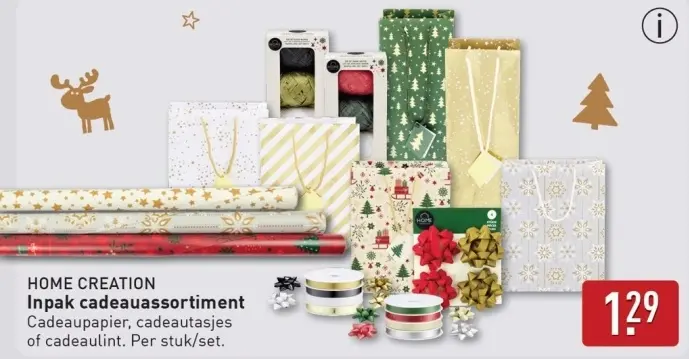 Aanbieding: Inpak cadeauassortiment