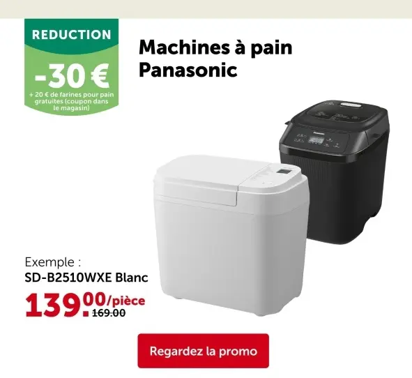Offre: Machines à pain