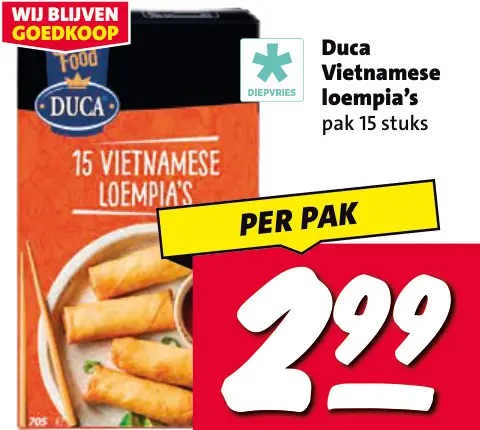 Aanbieding: Vietnamese loempia's