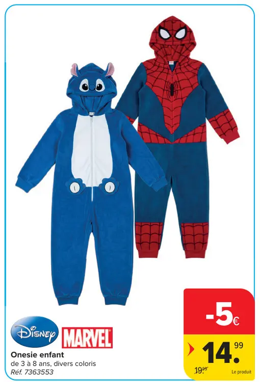 Offre: Onesie enfant