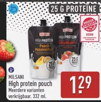 Aanbieding: High protein pouch