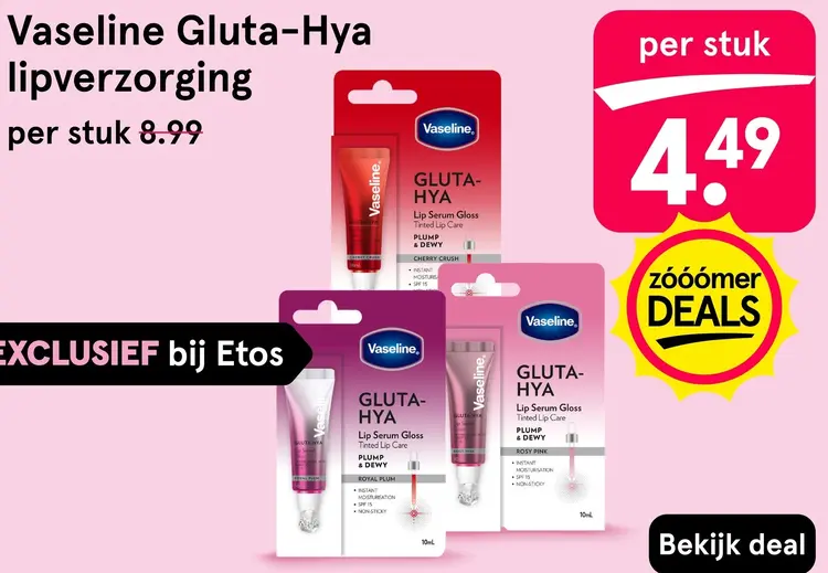 Aanbieding: Gluta-Hya lipverzorging