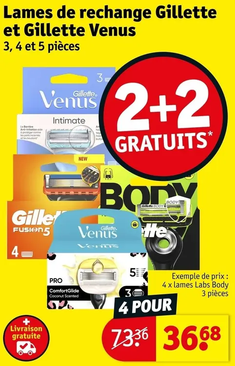 Offre: Lames de rechange