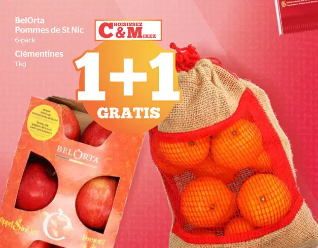 Offre: Pommes de St Nic