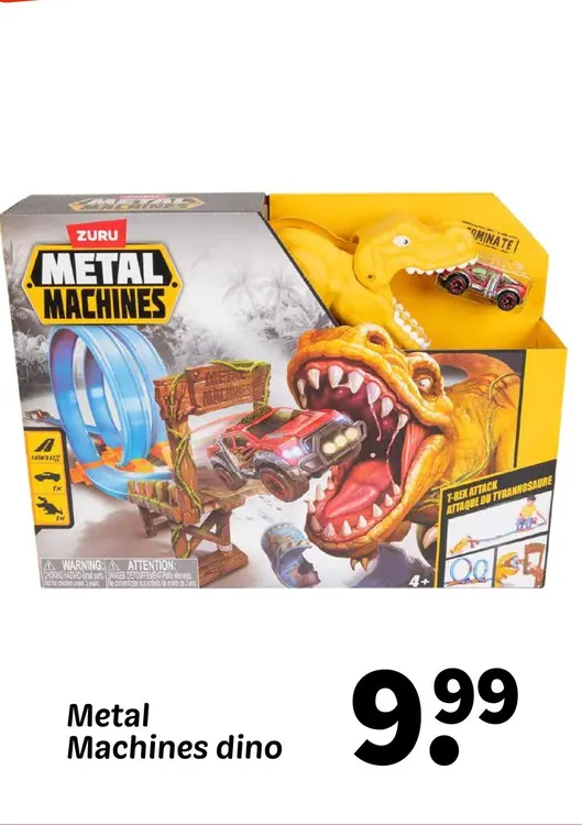 Promotie: Metal Machines dino
