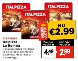 Aanbieding: Italpizza La Bomba