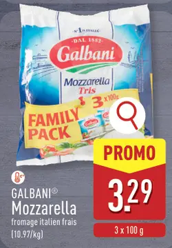 Offre: GALBANI® Mozzarella