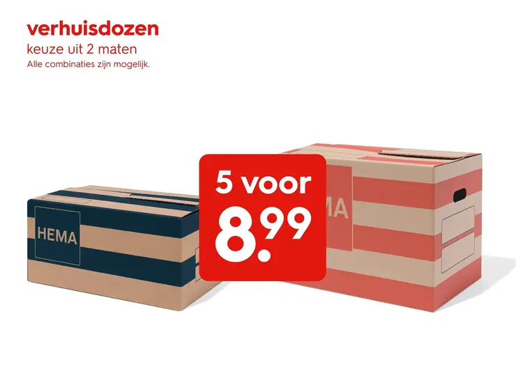 Aanbieding: Verhuisdozen