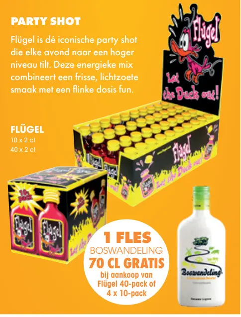 Promotie: Flügel Party Shot