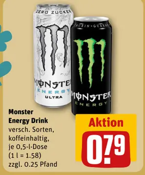 Aanbieding: Monster Energy Drink