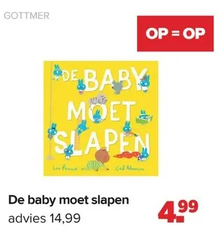Promotie: De baby moet slapen