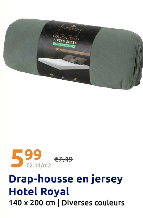 Offre: Drap-housse en jersey