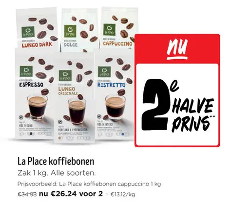 Promotie: koffiebonen