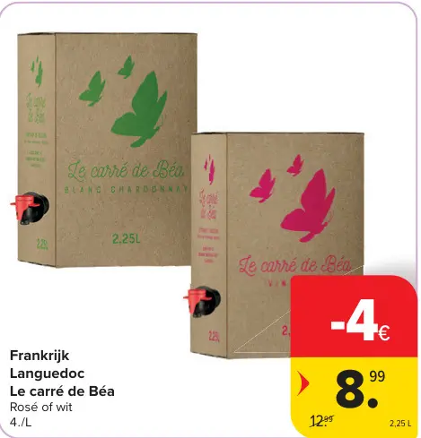 Promotie: Le carré de Béa