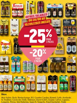 Offre: Bières