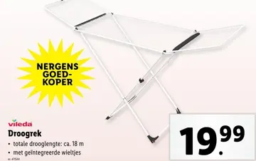 Aanbieding: Droogrek