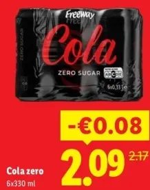 Aanbieding: Cola zero
