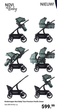 Aanbieding: Kinderwagen Novi Baby® Duo Premium Pacific Gr