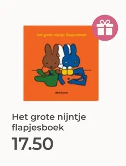Aanbieding: Het grote nijntje flapjesboek