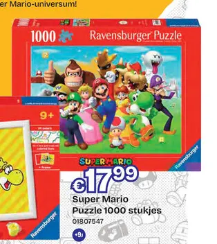 Aanbieding: Super Mario 1000 stukjes