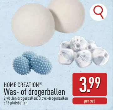Aanbieding: Was- of drogerballen