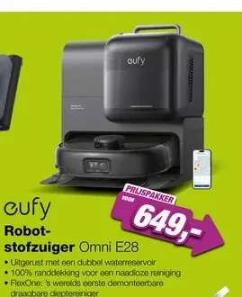 Aanbieding: eufy Omni E28 Robotstofzuiger