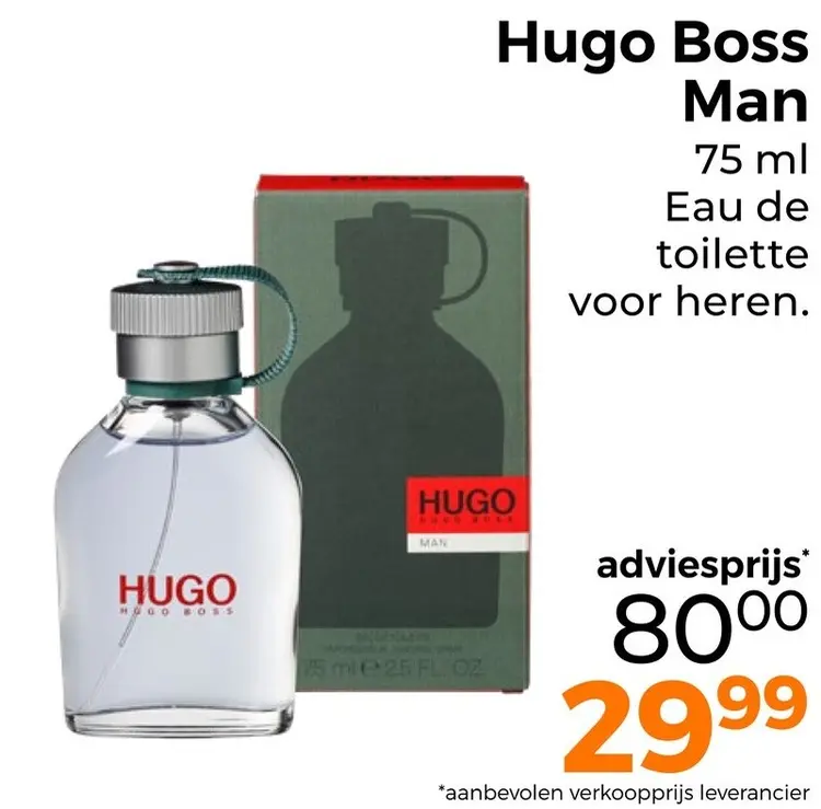 Aanbieding: Hugo Boss Man 75 ml