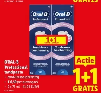 Promotie: Professional tandpasta