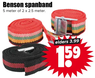 Aanbieding: Spanband