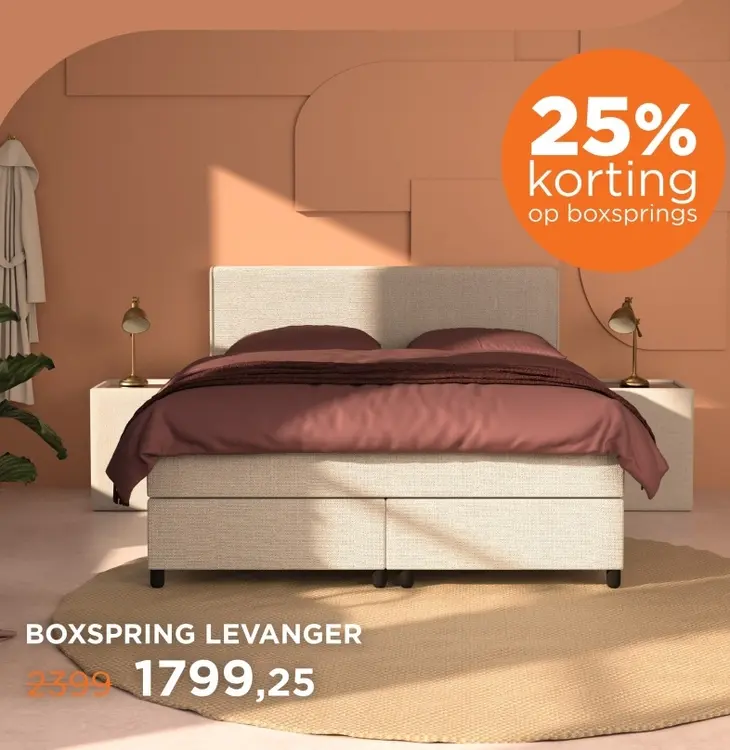 Aanbieding: Boxspring levanger