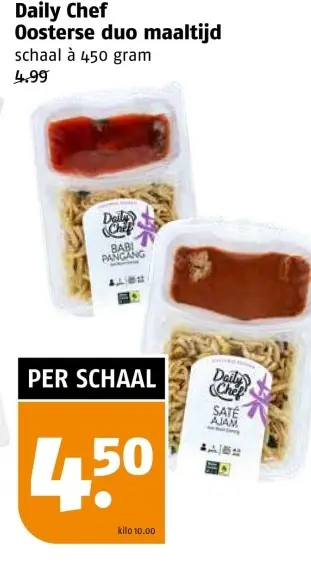 Aanbieding: Oosterse duo maaltijd