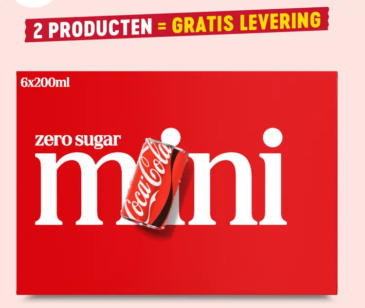 Promotie: Coca-Cola Zero Sugar Mini