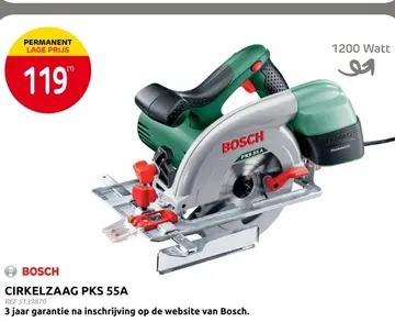 Aanbieding: Cirkelzaag pks 55a