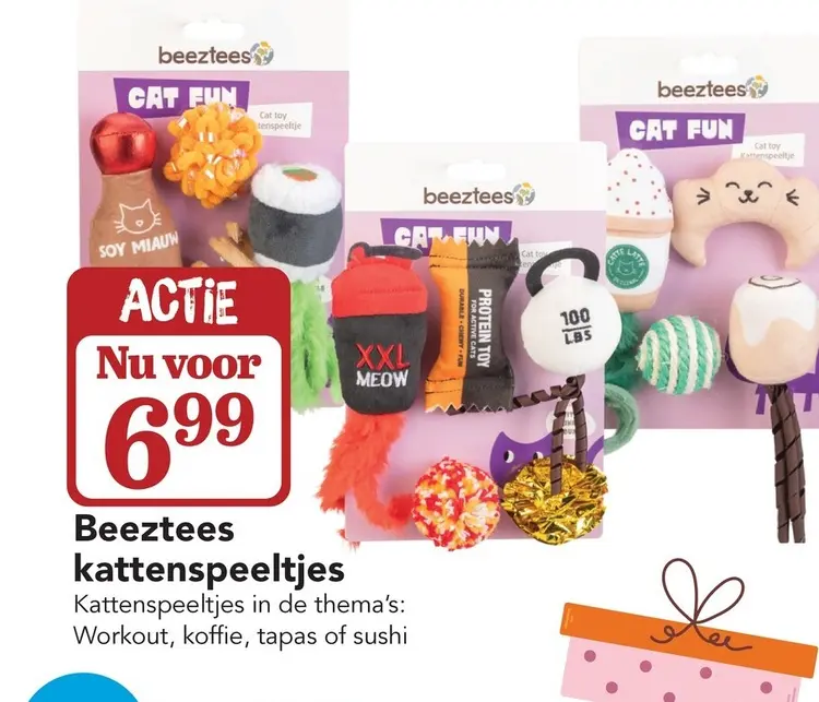 Aanbieding: Beeztees kattenspeeltjes
