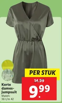 Aanbieding: Korte dames-jumpsuit
