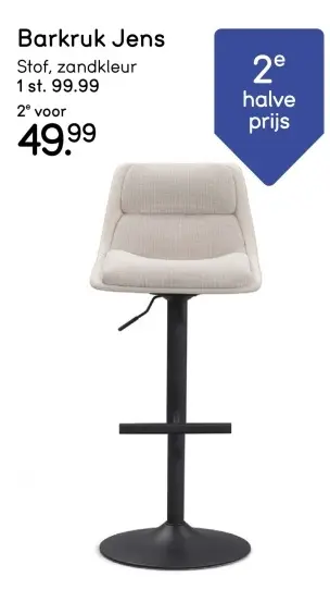 Aanbieding: Barkruk Jens