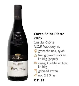 Aanbieding: Caves Saint-Pierre