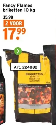 Aanbieding: Fancy Flames briketten 10 kg