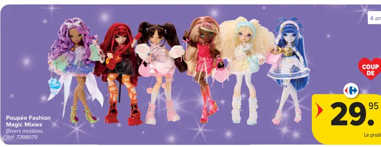 Offre: Poupée Fashion Magic Mixies