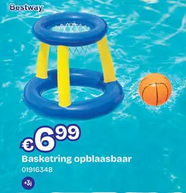 Aanbieding: Basketring opblaasbaar