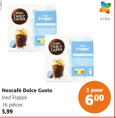Offre: Dolce Gusto Iced Frappé